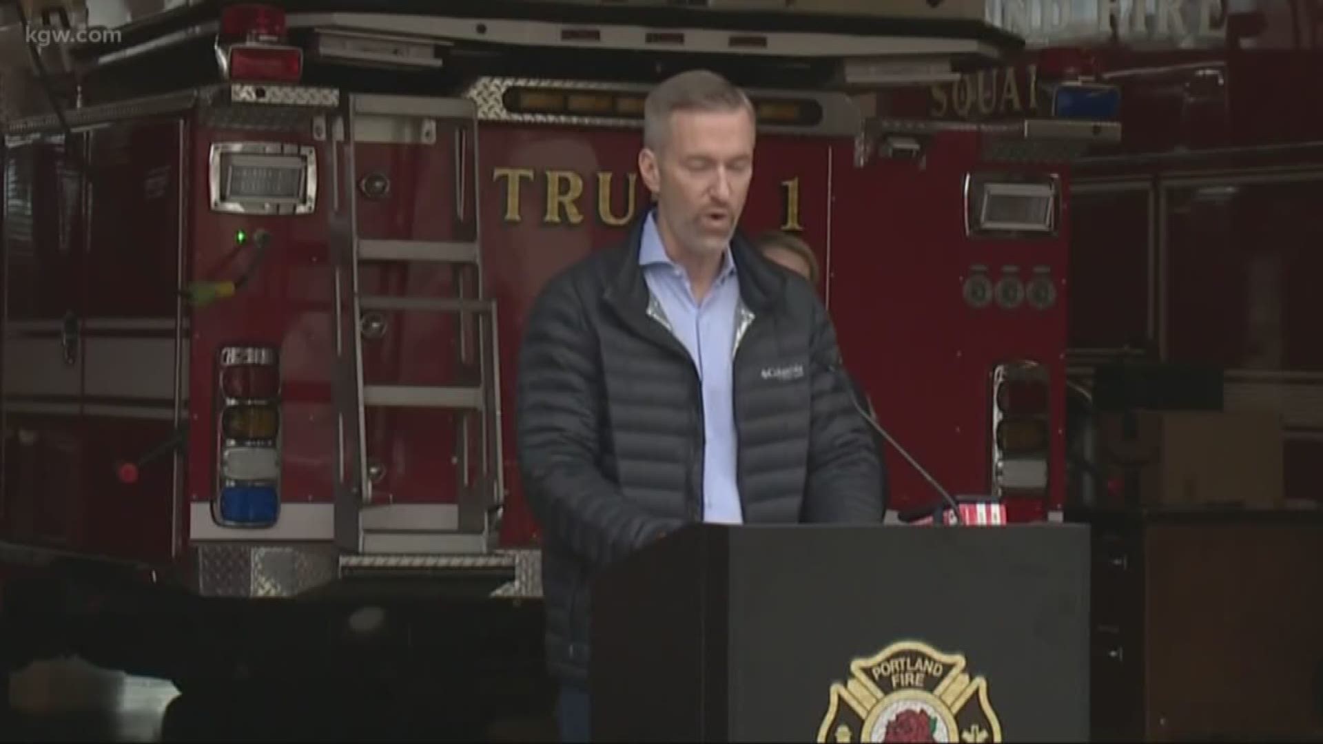 Portland Mayor Ted Wheeler, Police Chief Jami Resch and Fire Chief Sara Boone gave updates on Portland's response to COVID-19.