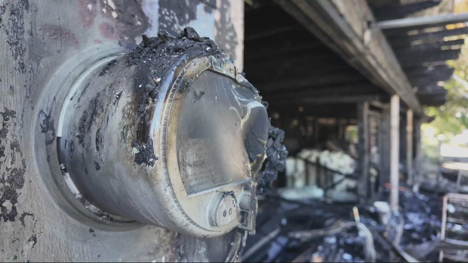 A resident and nearby business said they believe the fire was an act of retaliation after the city issued a removal notice to a homeless camp.