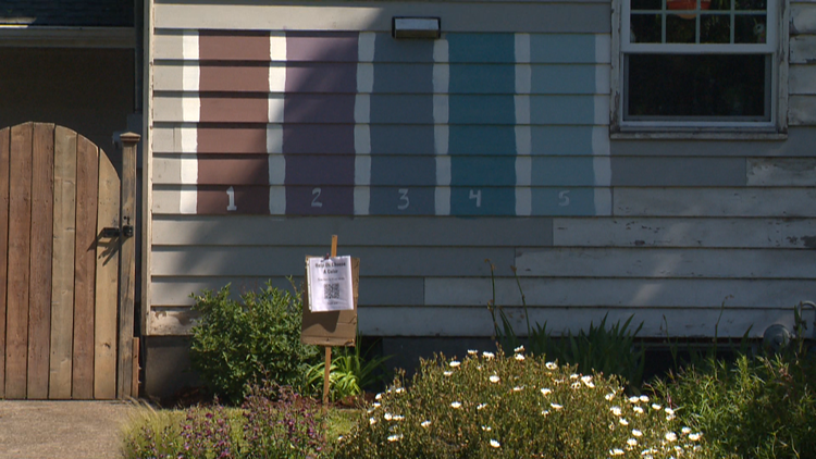 Portland Family Asks Internet To Choose Color Of Home Kgw Com