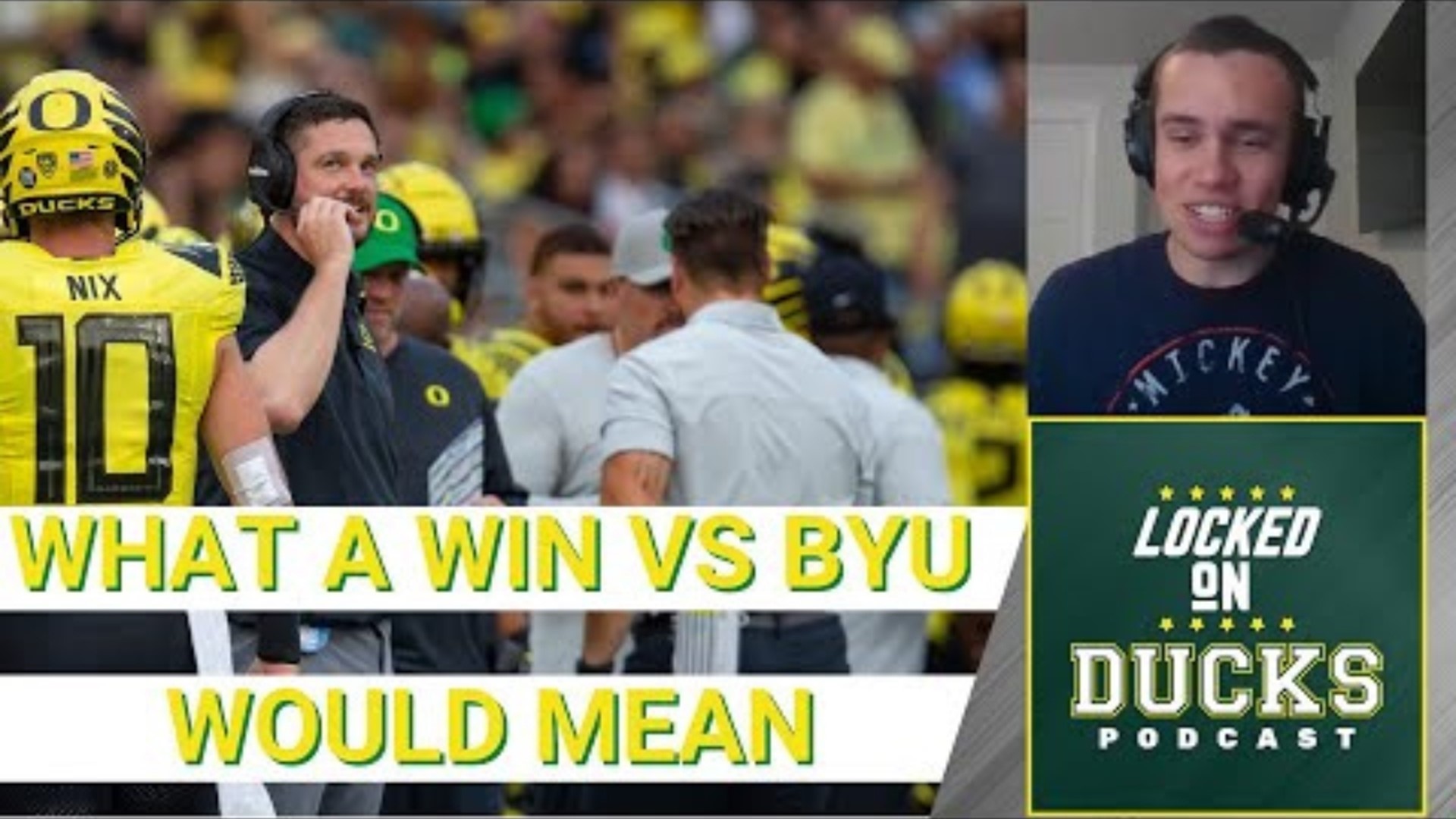 Oregon is welcoming a ranked non-conference opponent to Autzen Stadium for the first time in eight years when No. 12 BYU comes to town this weekend.