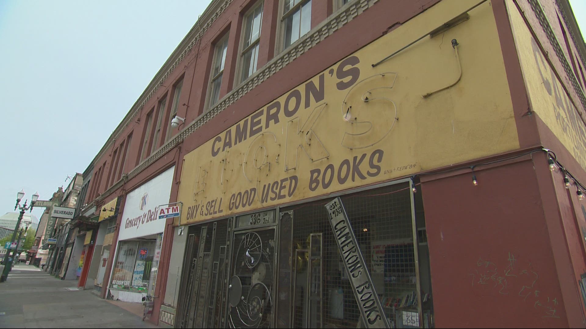 The final chapter of Portland’s oldest used book store is ending. Morgan Romero stopped by Cameron’s Books before it closes for good.