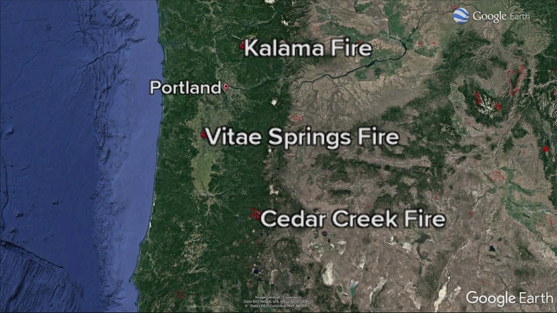 Level 3 evacuations at Milo McIver State Park in Estacada