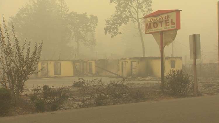 A look inside the Beachie Creek Fire area | kgw.com