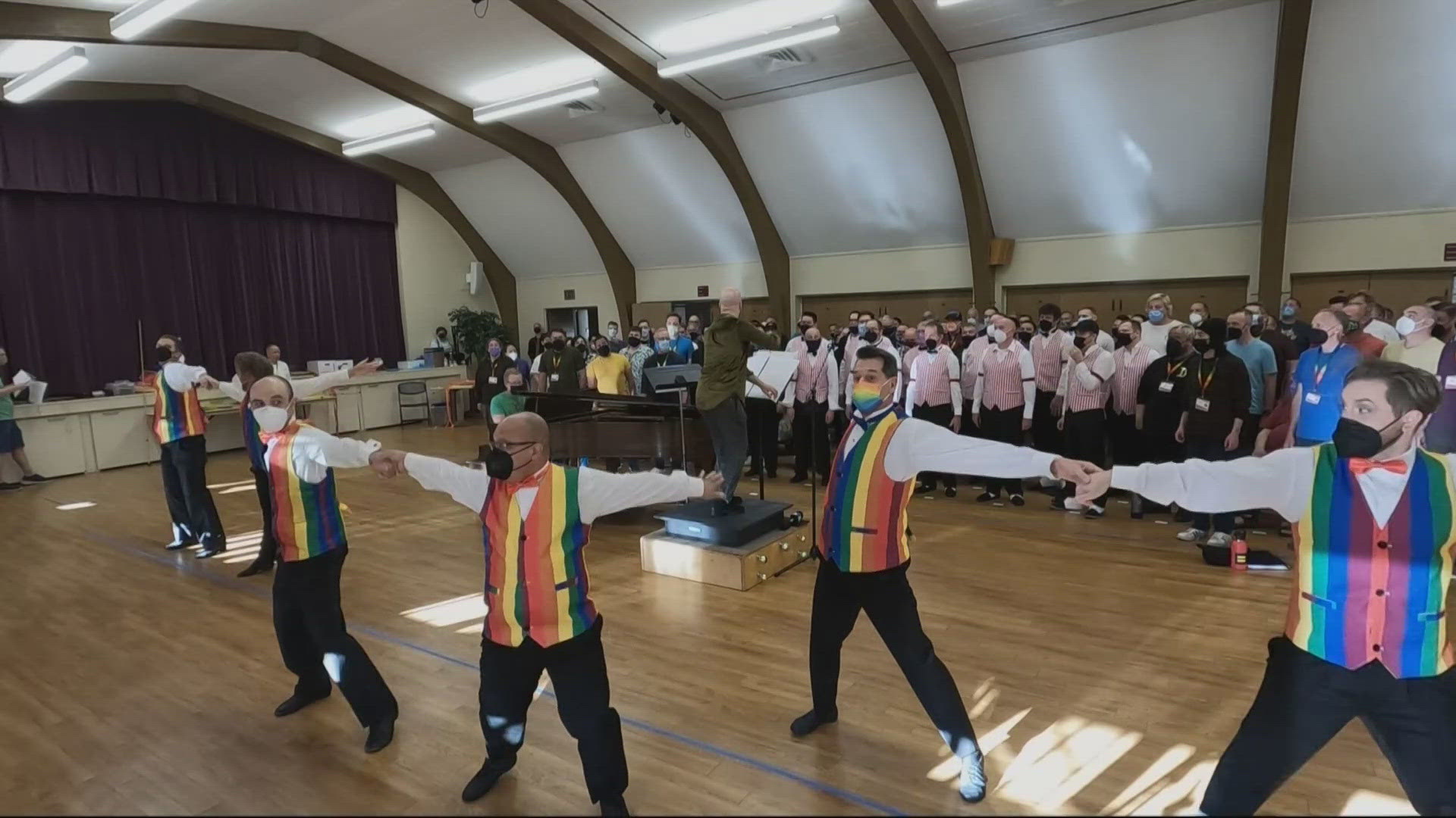 The Portland Gay Men's Chorus is one of the oldest gay-identified choirs in the U.S. The group has performed all around the country.