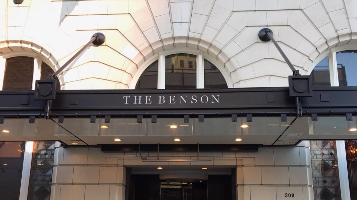 Downtown Portland's Benson Hotel temporarily closes its doors