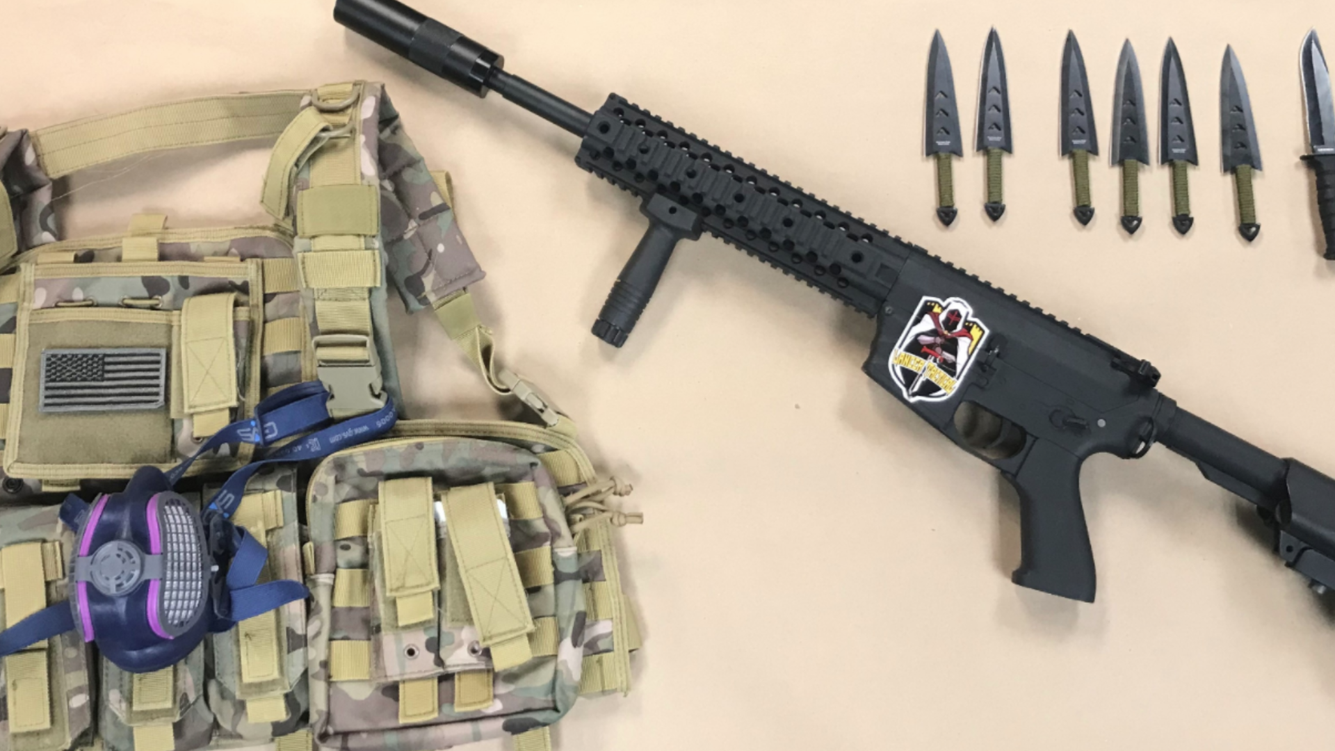Portland man arrested for pointing AR-15 style airsoft gun | kgw.com