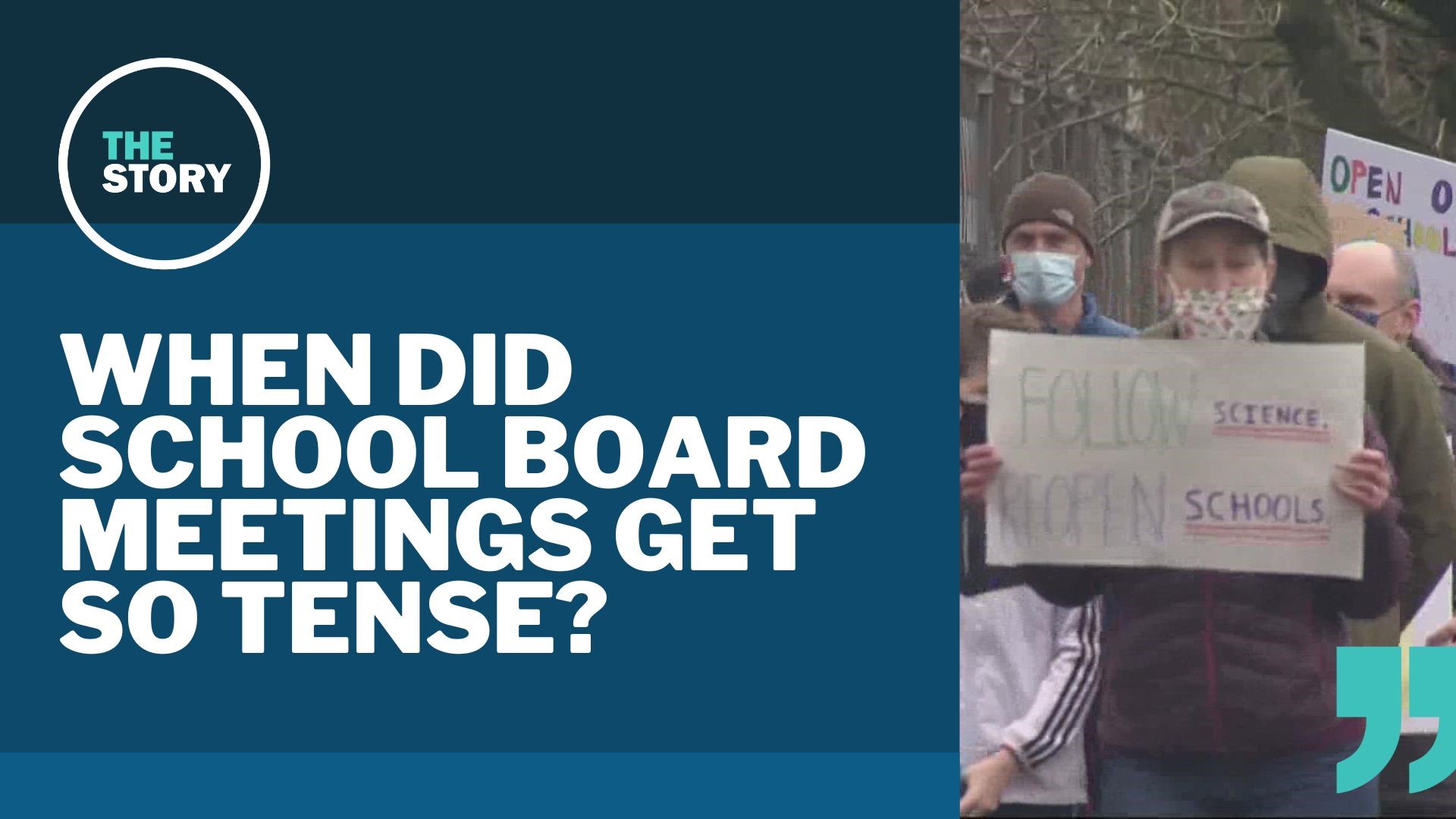 Interest in school board meetings peaked during the first year of the pandemic, and some meetings have been more dramatic than others since then.