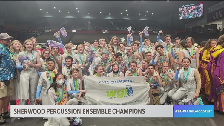 Sherwood Percussion Ensemble wins world championship