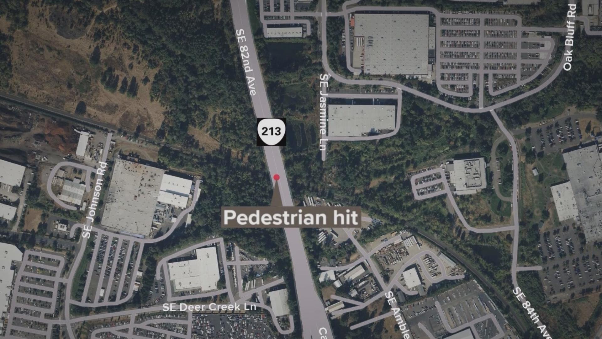 Woman dies after being hit by Amtrak train in Clackamas | kgw.com
