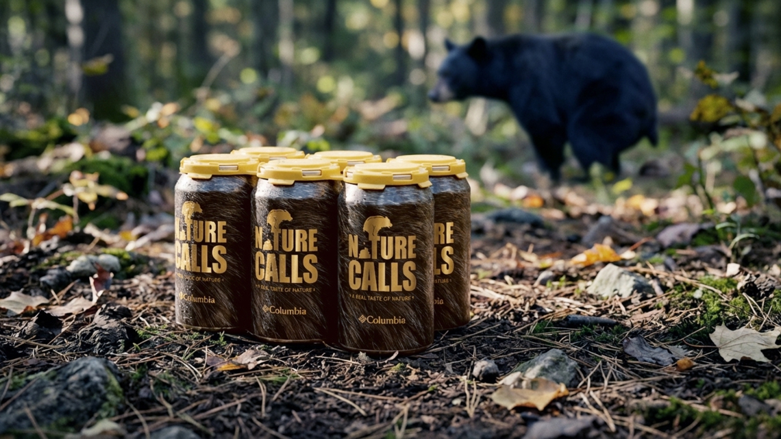 Columbia Sportwear and Breakside Brewing brewed what? Bear poop-infused beer.