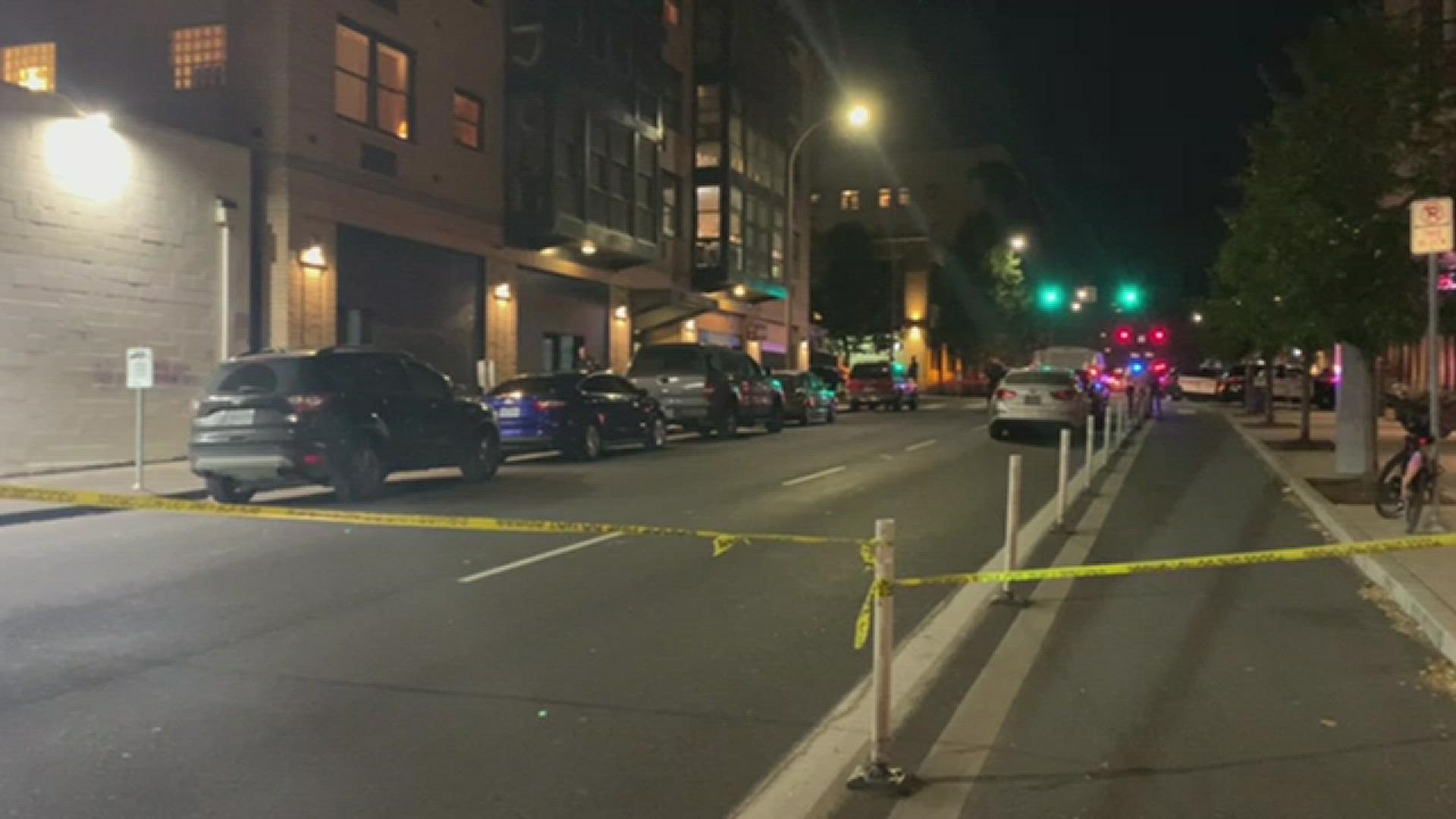 Shooting involving officers in Southwest Portland