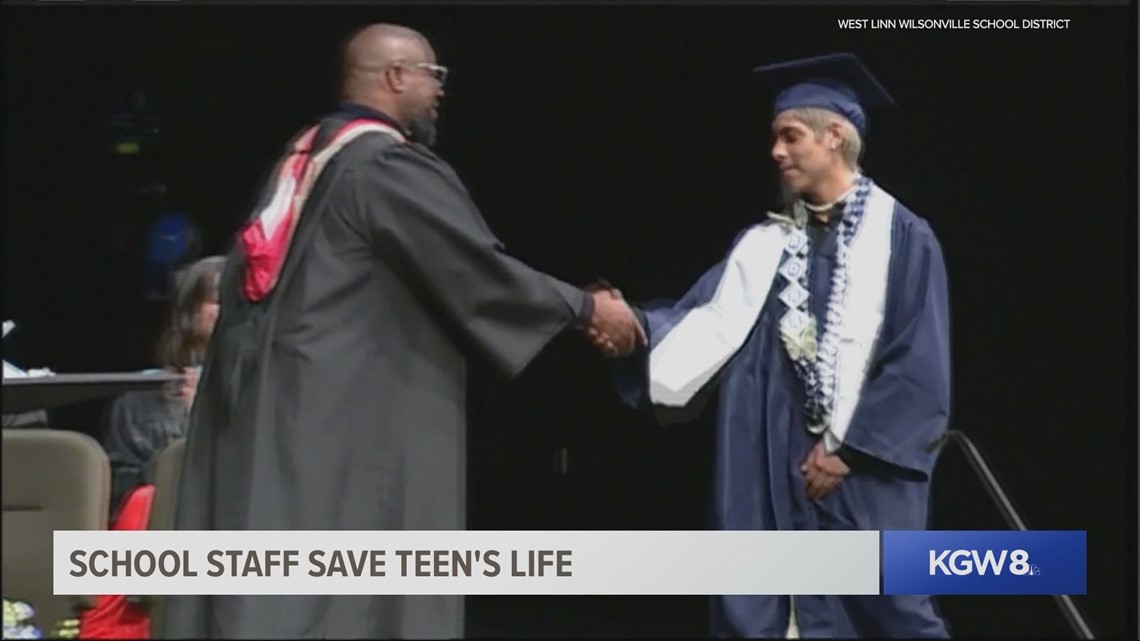 Wilsonville teen graduates after cardiac arrest, rescue - Vimarsana News