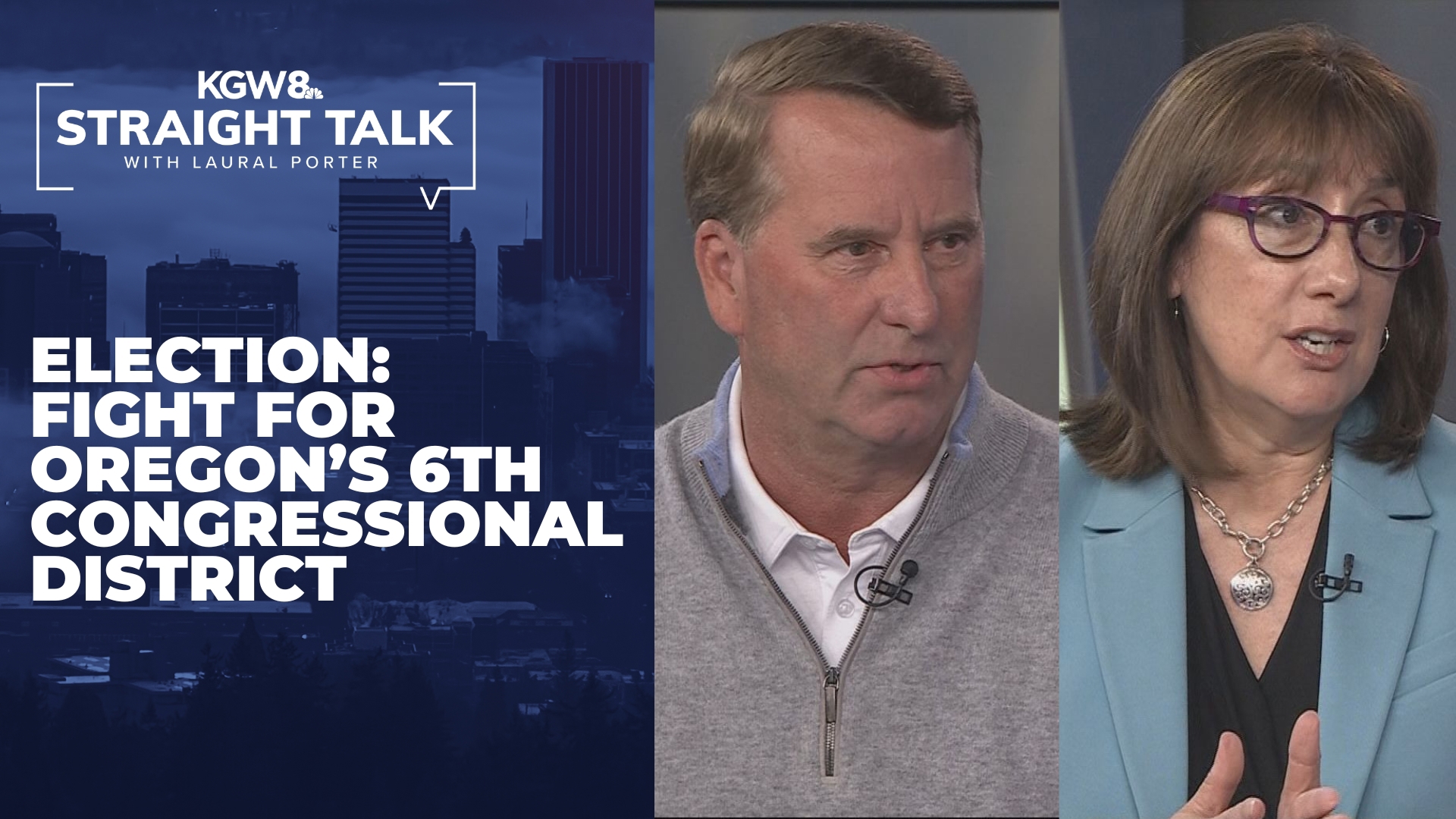 Rep. Andrea Salinas and Republican Mike Erickson rematch for Oregon's 6th Congressional District.