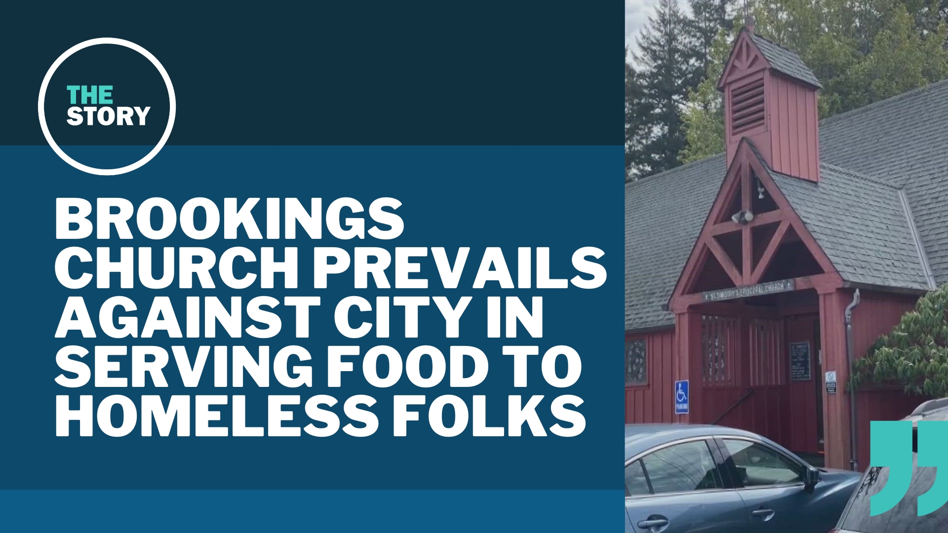 The Brookings City Council voted to pay legal fees for St. Timothy's Episcopal Church, which clashed with the city over serving free meals to homeless residents.