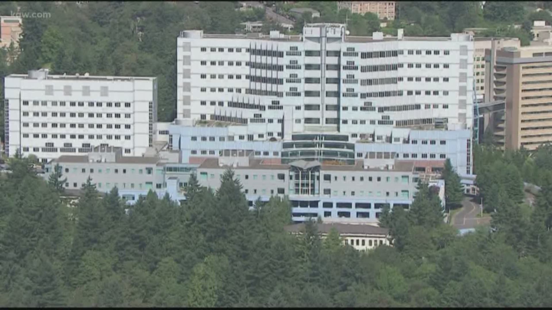 The first resident has tested positive in Multnomah County. The man is currently being treated at the Portland VA hospital.