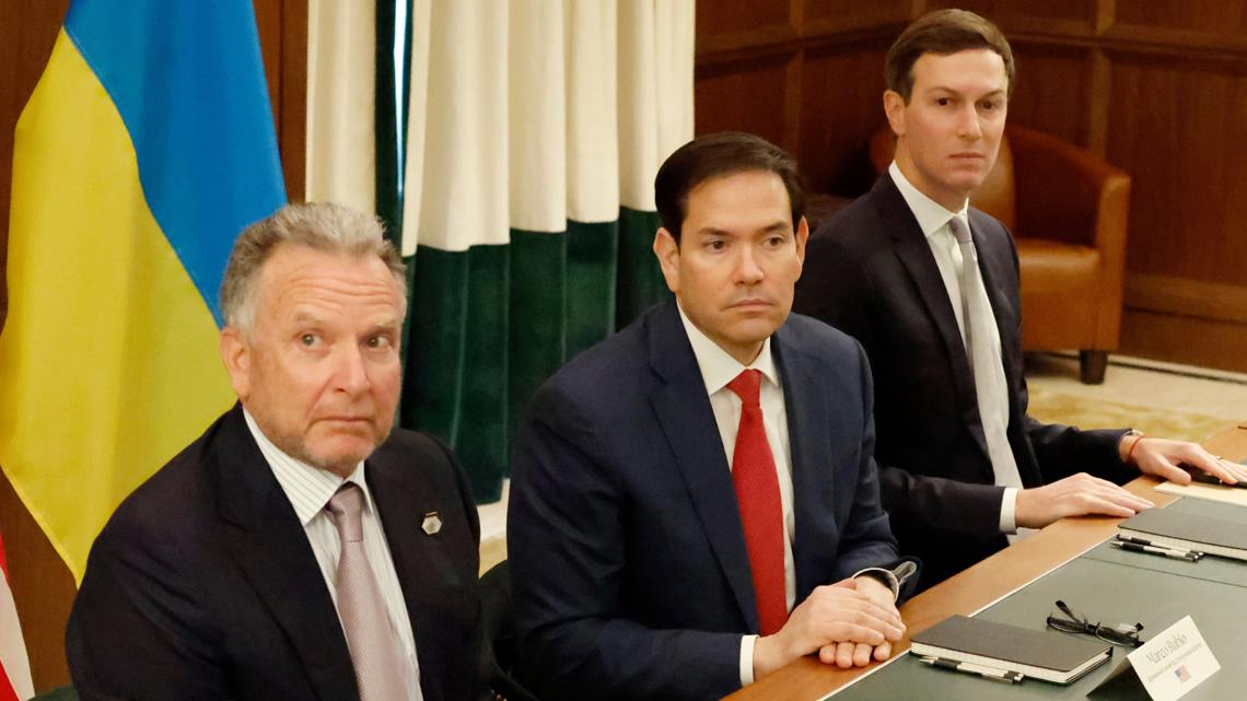 Rubio: US-Ukraine talks on Russia war were productive, but much work remains in search of a deal