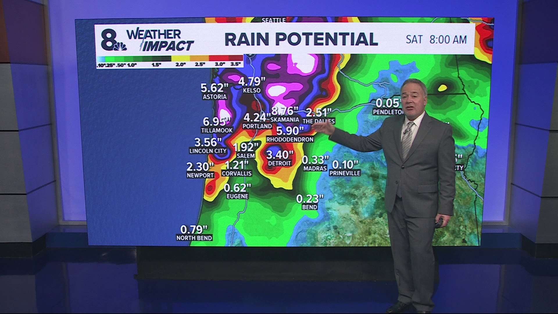Portland could see one of the wettest weeks of the winter | kgw.com