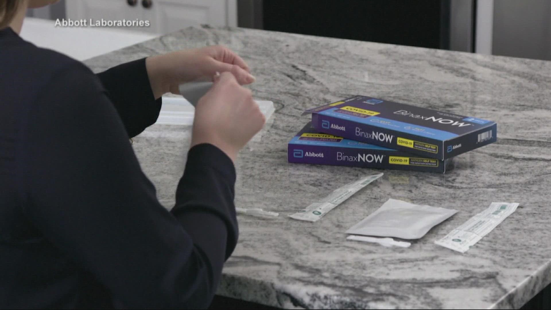 Many are searching for COVID tests before the holidays. On Monday, at-home rapid tests were sold out completely in most Portland pharmacies.