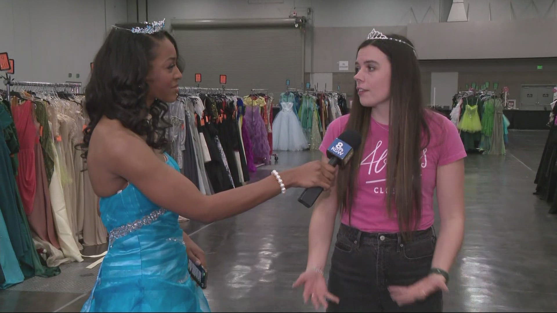 Free prom dresses with Abby's Closet return to Oregon's Convention Center Free prom dresses with Abby's Closet return to Oregon's Convention Center