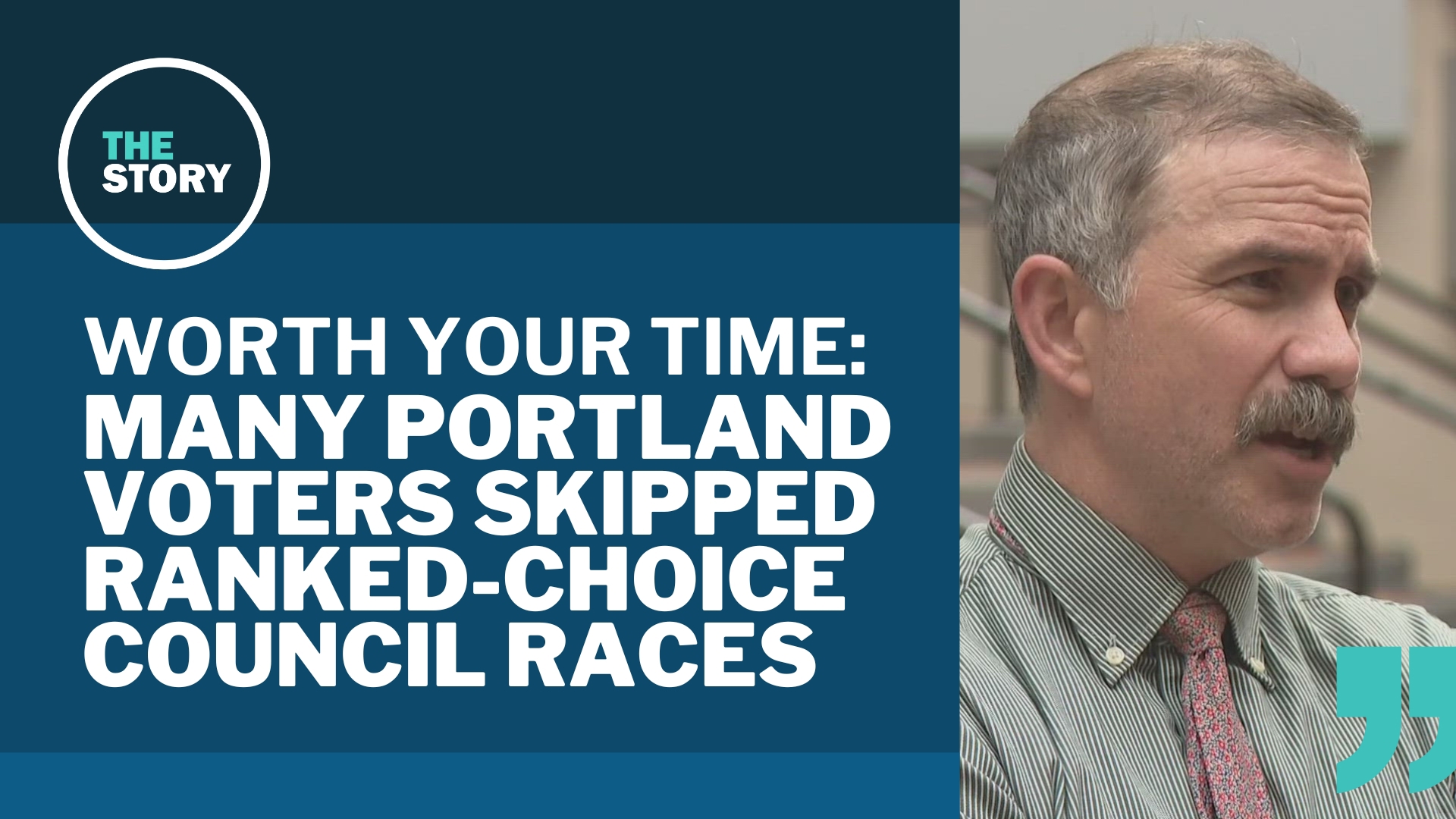 The Oregonian found that about 20% of voters didn't bother with city council races, perhaps overwhelmed by the many choices and new format.