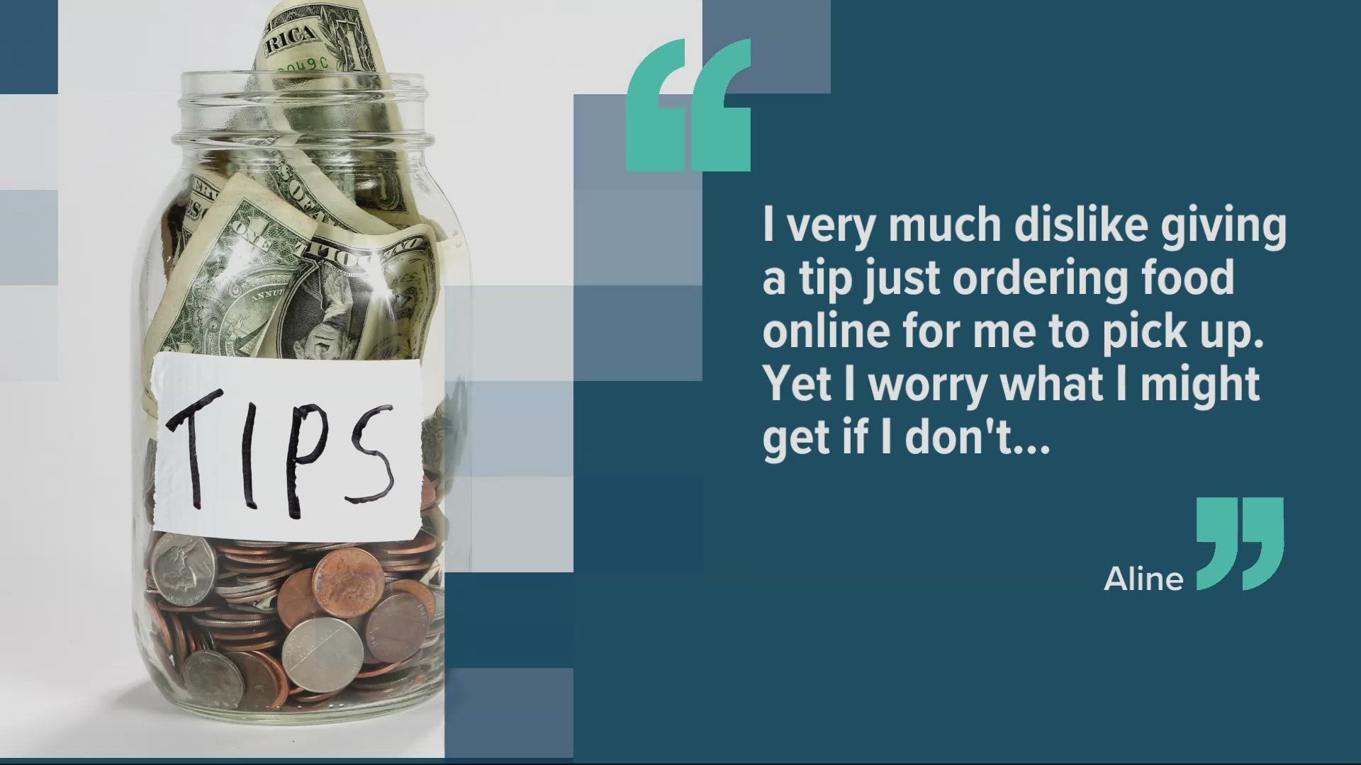 On Thursday, we talked about tipping — how much, when and for what service you should tip these days. Here’s what you had to say about it.