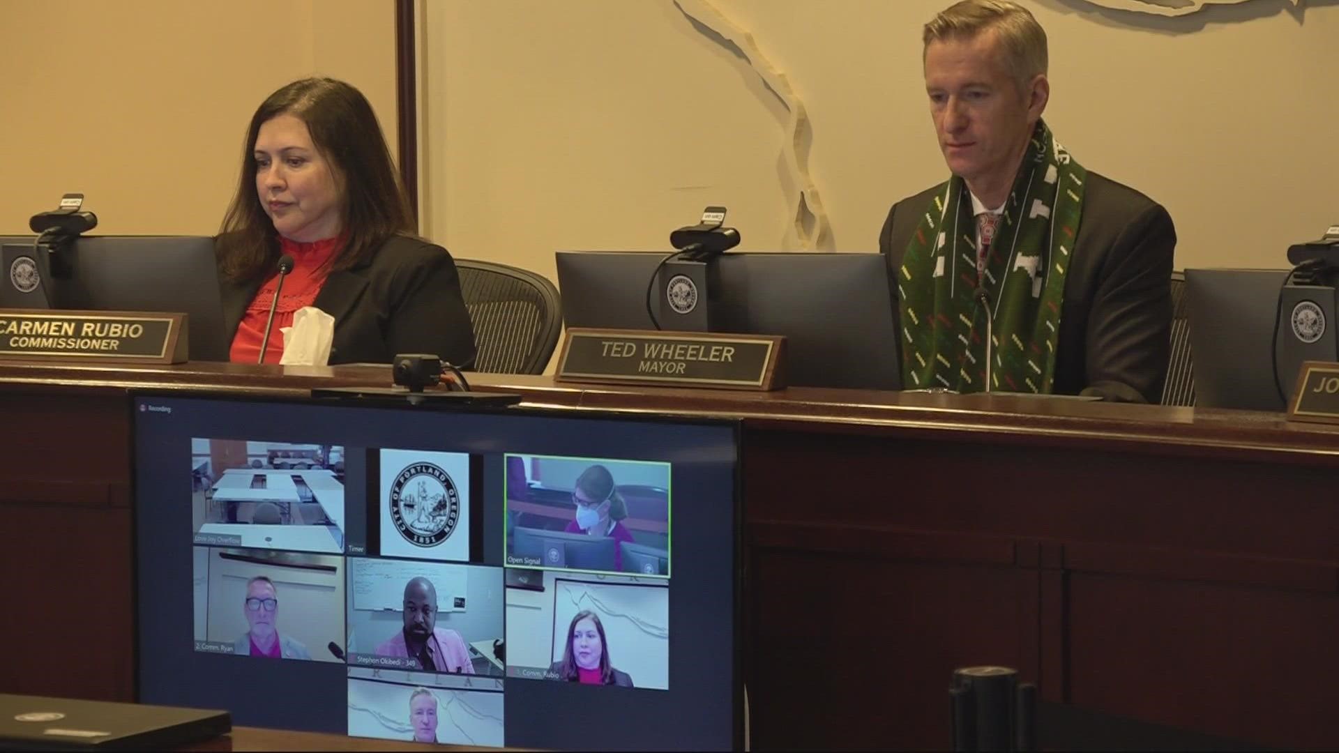 For the first time in two years, in-person city council meetings have resumed in the city of Portland. KGW's Bryant Clerkley has the update.