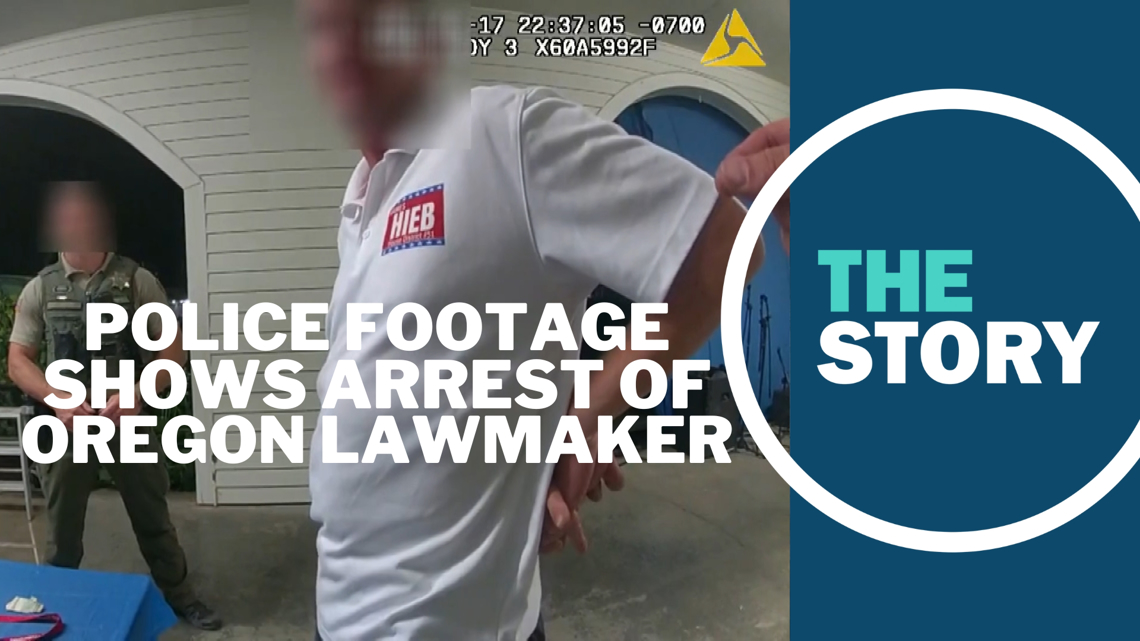 Police Body Cam Footage Shows Arrest Of State Rep Hieb Kgw Com