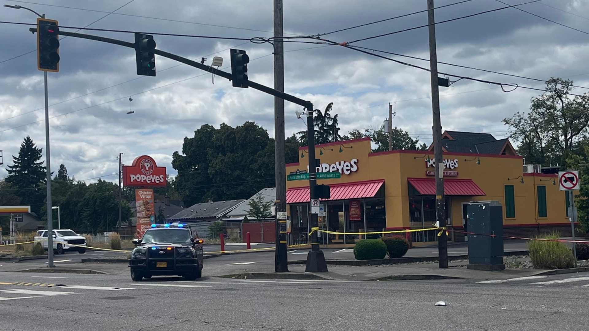 Portland’s 20th fatal crash of the year involved a speeding driver hitting pedestrians and causing a head-on collision, police say.