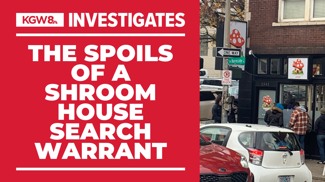 Portland police look to seize funds from Shroom House raid