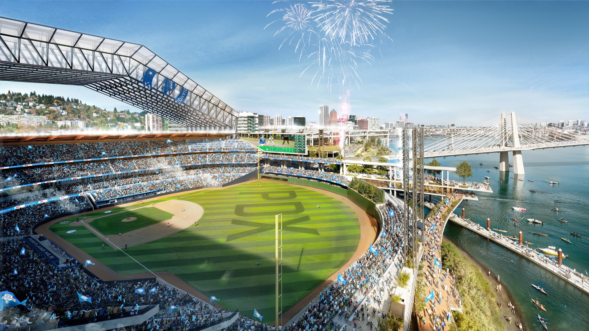 First look Portland Diamond Project unveils MLB stadium vision