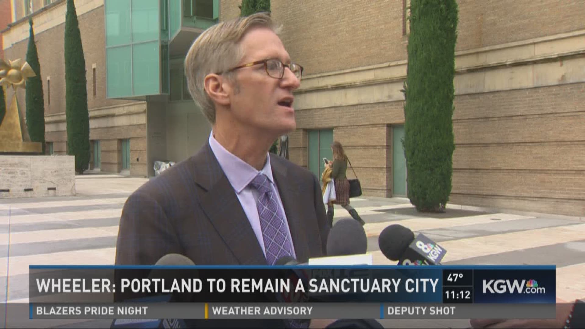 Wheeler: Portland to remain a sanctuary city