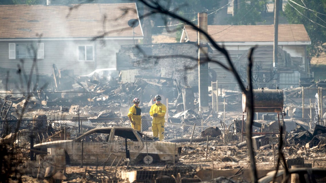 Northern California Wildfire Kills Two, Sheriff Says | Kgw.com