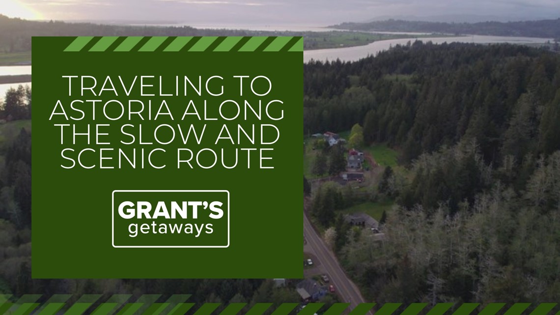 From Astoria through Oregon's slow and scenic byways