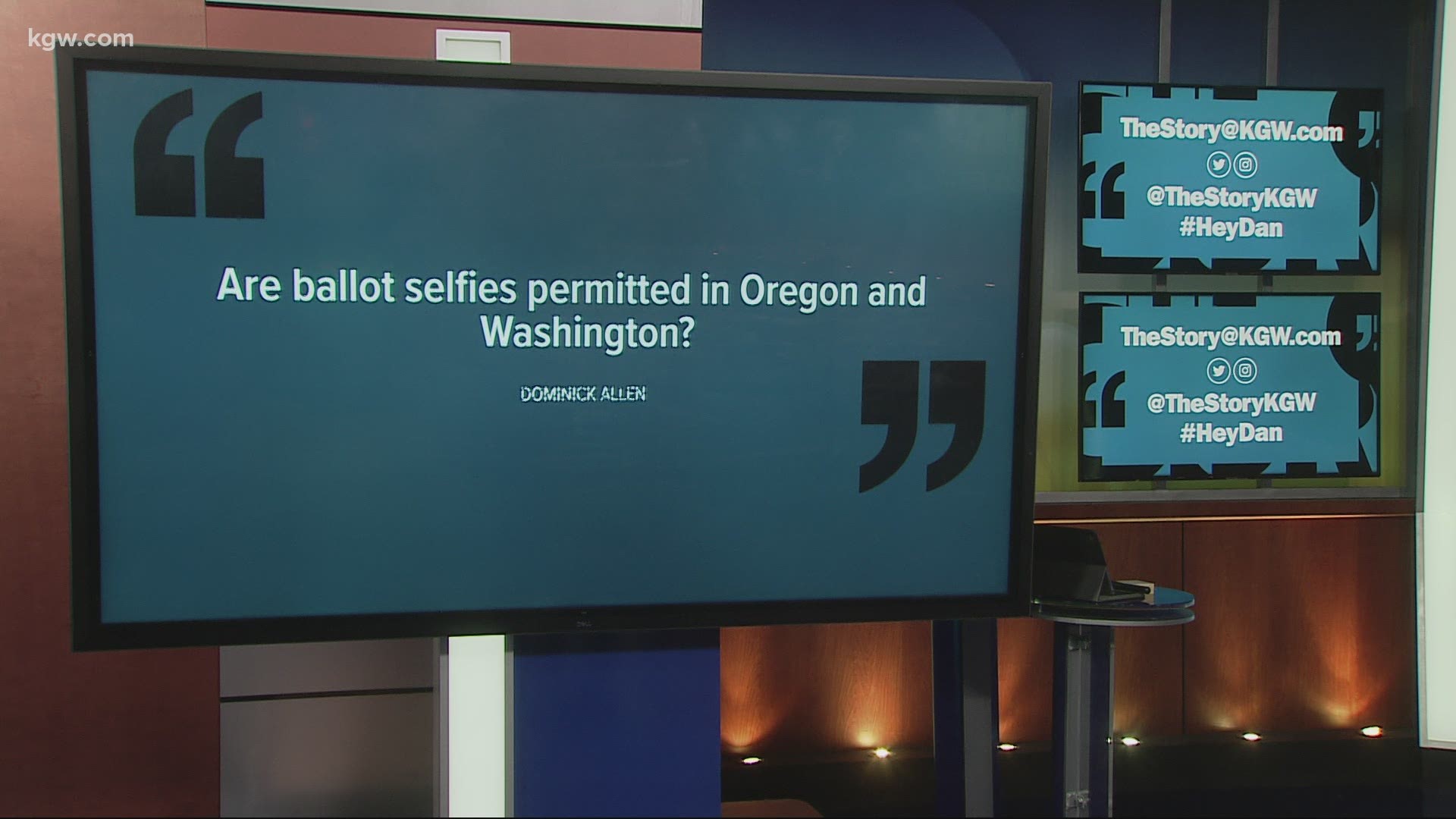 In some states, you're breaking the law if you take a picture of your ballot. So what are the rules in Washington or Oregon?
