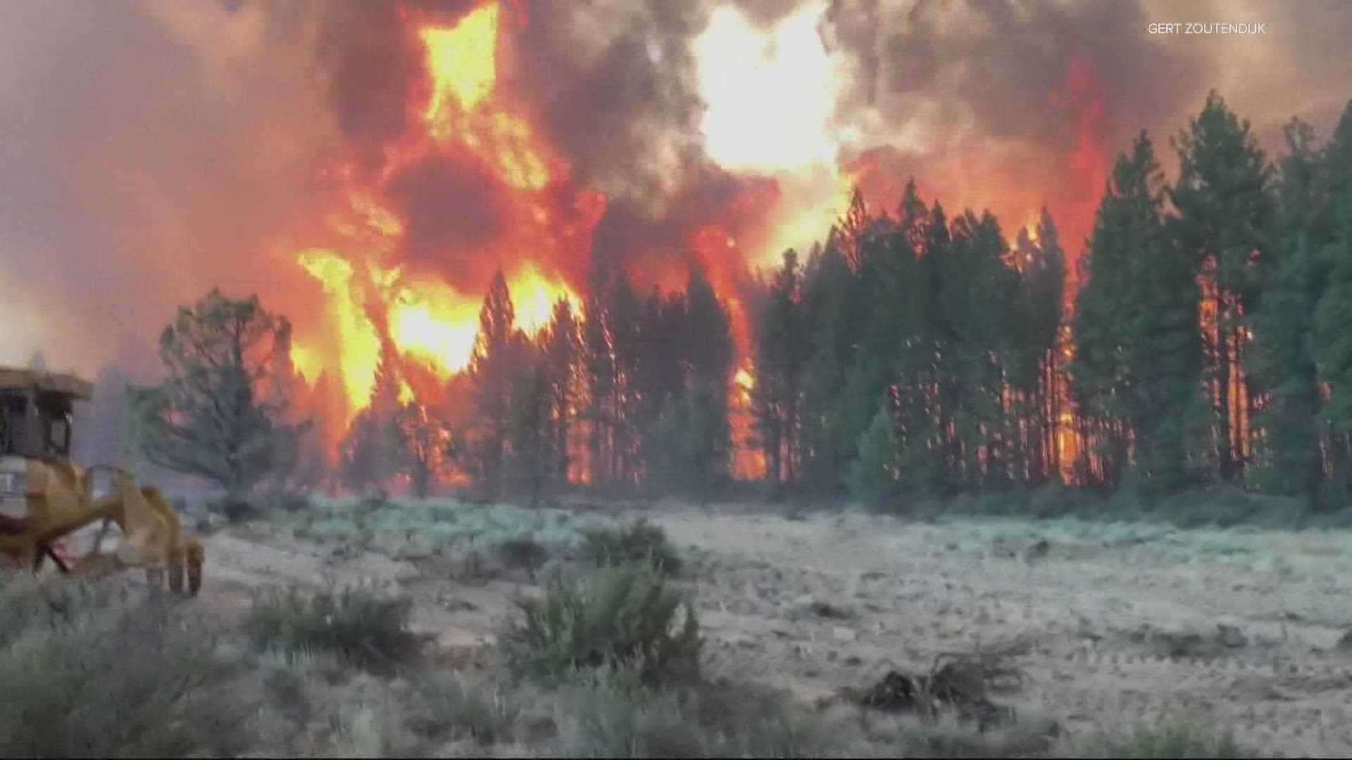 The Bootleg Fire, burning east of Crater Lake and Klamath Falls, has grown to more than 150,000 acres. It’s still zero percent contained.