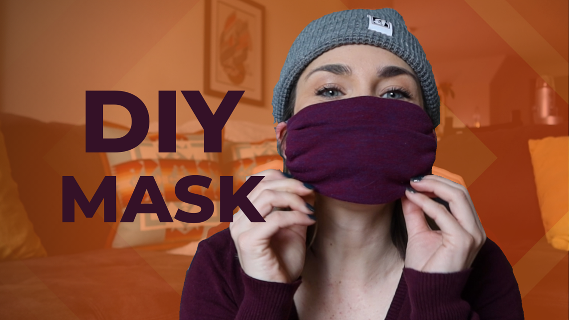 How To Make A DIY Cloth Face Mask For Coronavirus Kgw