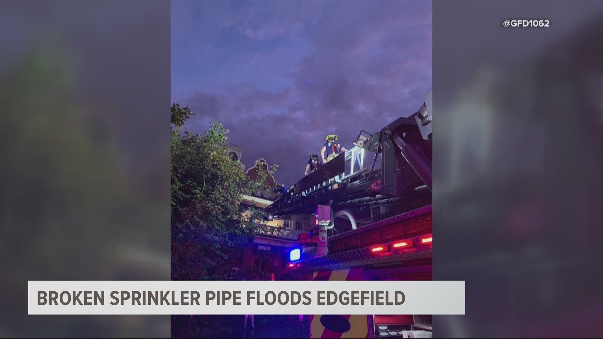 Almost 200 people had to leave the McMenamins Edgefield building Wednesday night after pipes burst and caused flooding.