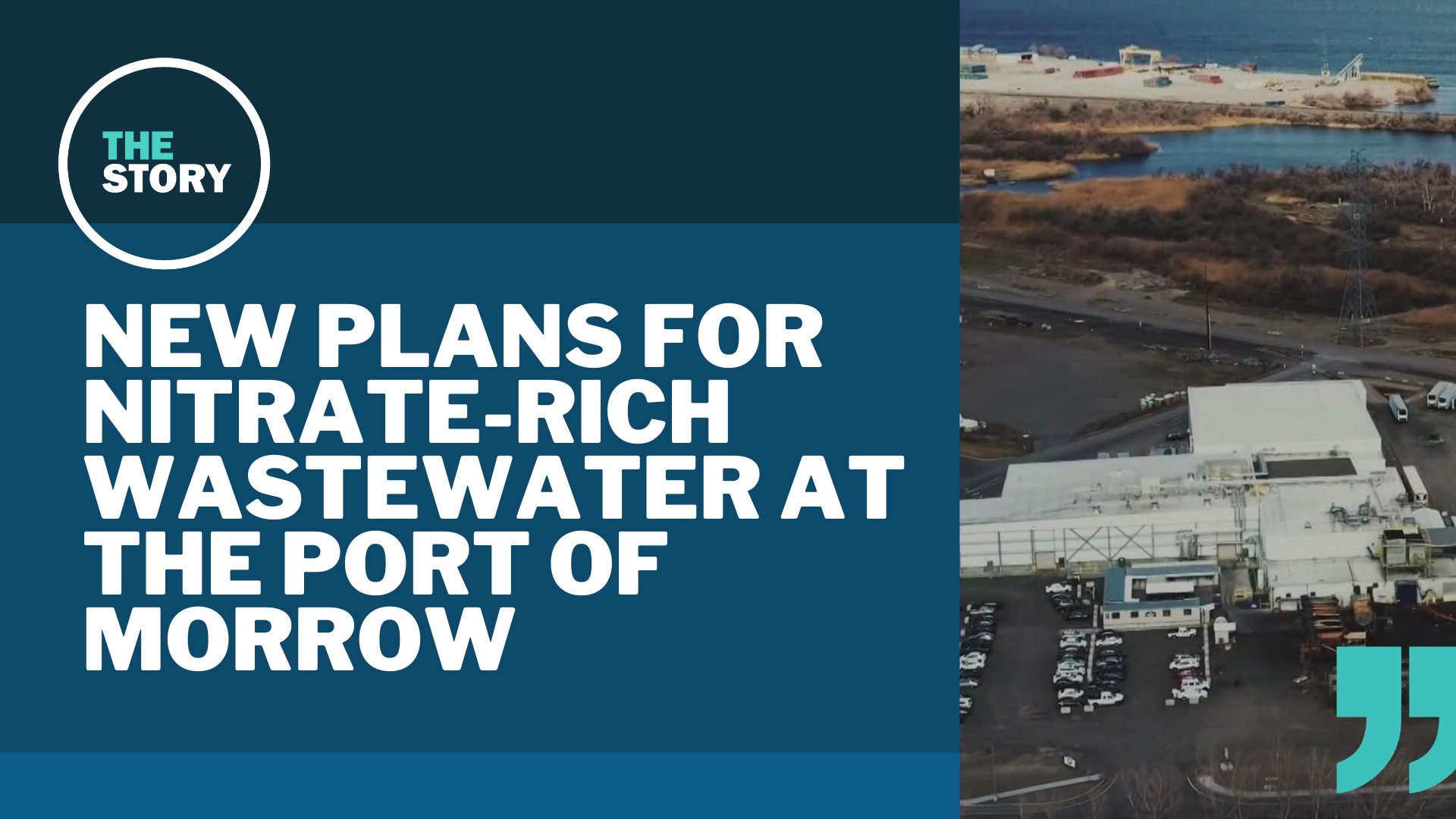 The Port of Morrow, just one of many sources for nitrates that leach into well water in the Lower Umatilla Basin, has proposed a new mitigation plan.