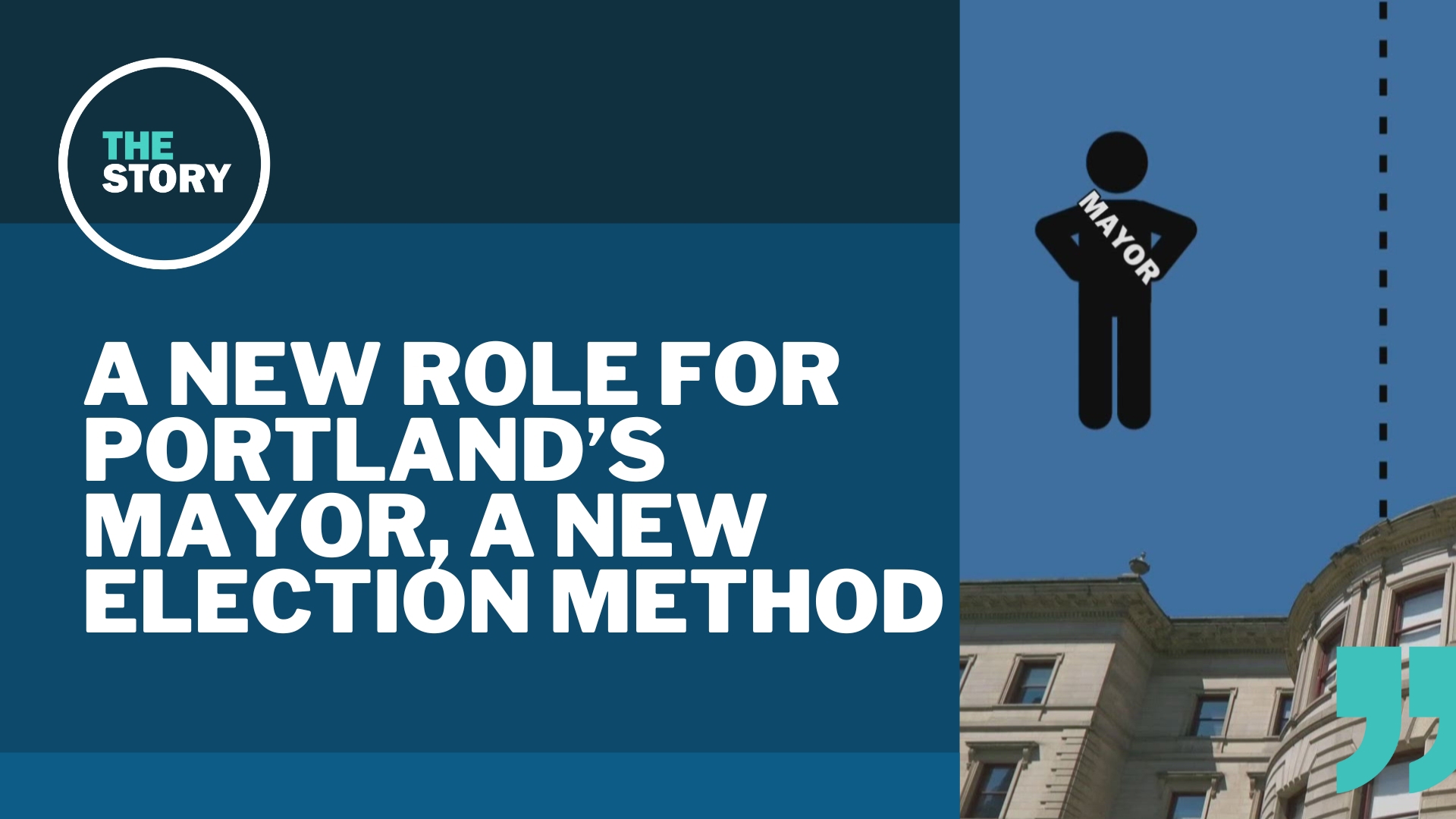 In November, Portland will elect a new mayor using a new form of voting. The city's structure is changing, so the mayor will have new powers but also lose old ones.