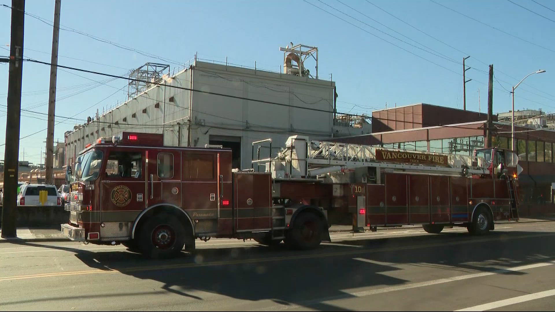 Two-alarm fire damages Georgia-Pacific paper mill in Camas | kgw.com