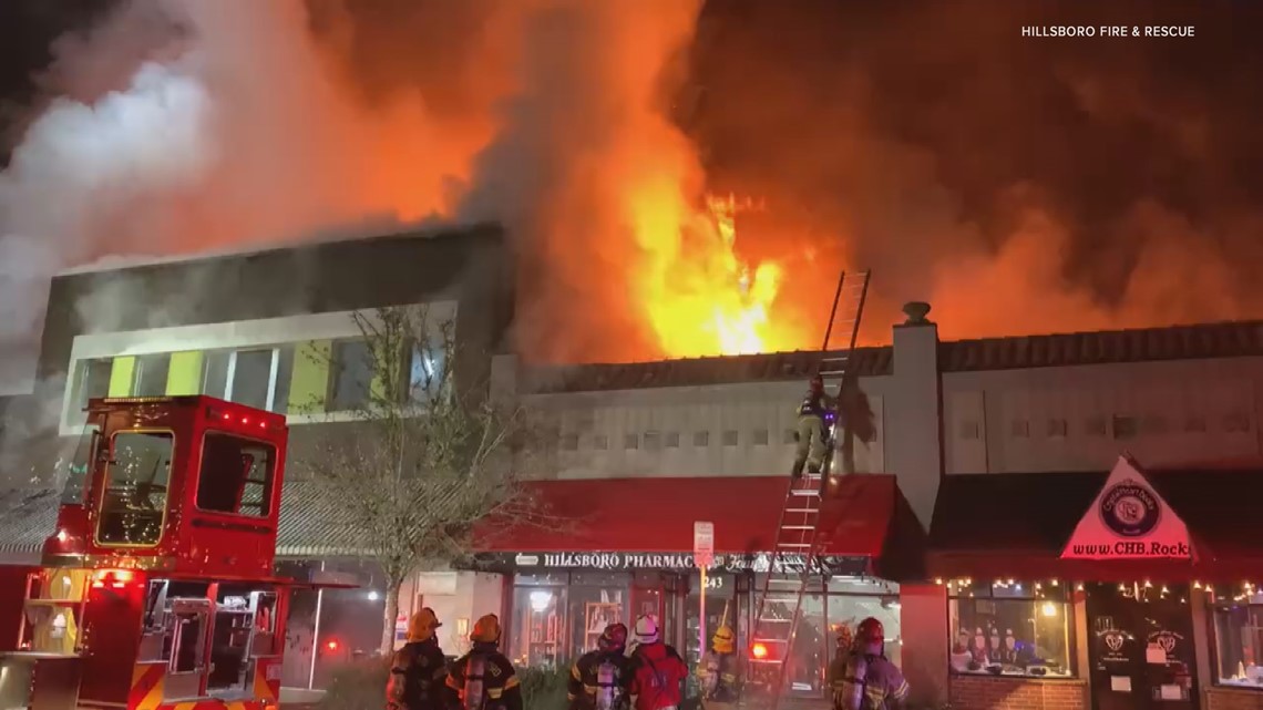 Hillsboro businesses, apartments destroyed in multiple fires - Vimarsana News
