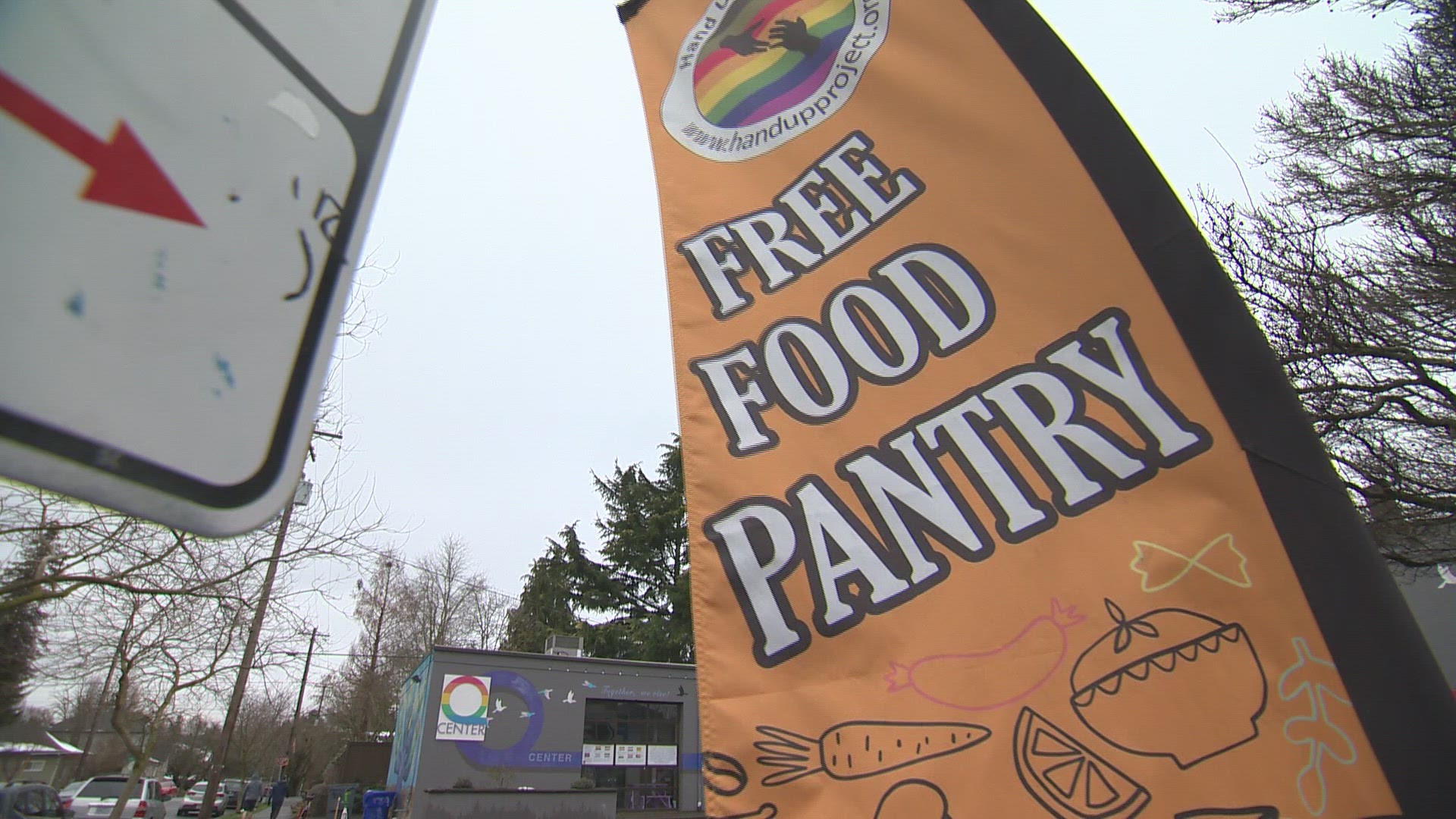 The Hand Up Project knows that going to a food pantry operated by a religious organization or church can be a challenge for some in the LGBTQ community.