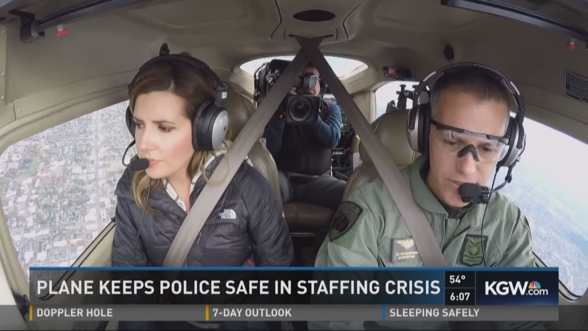Increased police flights keep officers safe