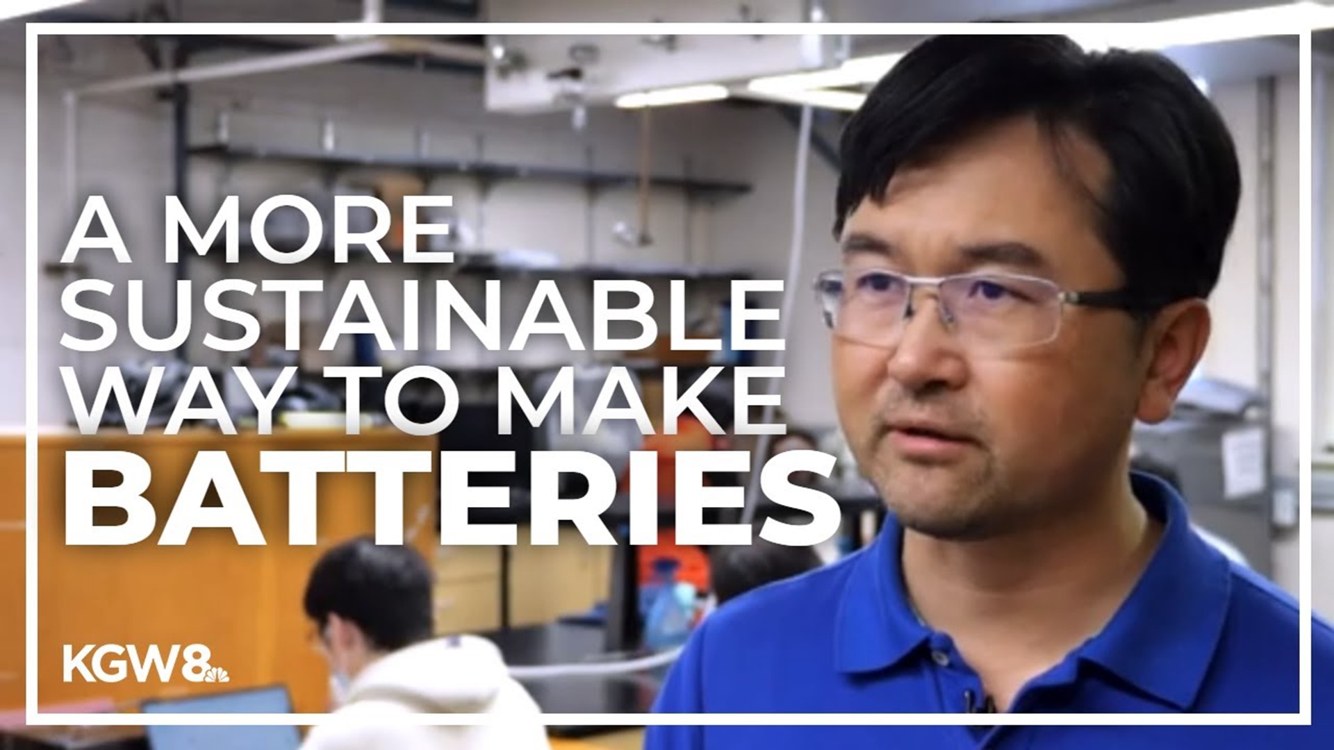 Oregon State University was the recipient of a $3 million grant for anion battery research. The raw materials to make anion batteries are more sustainable.