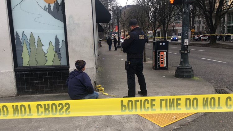 Police Release Description Of Suspect In Downtown Portland Shooting ...