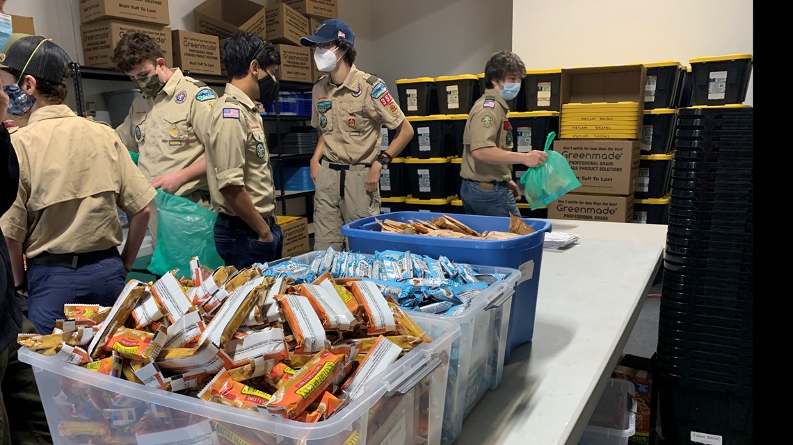 Portland Boy Scout works with local nonprofit to feed hungry kids - Vimarsana News