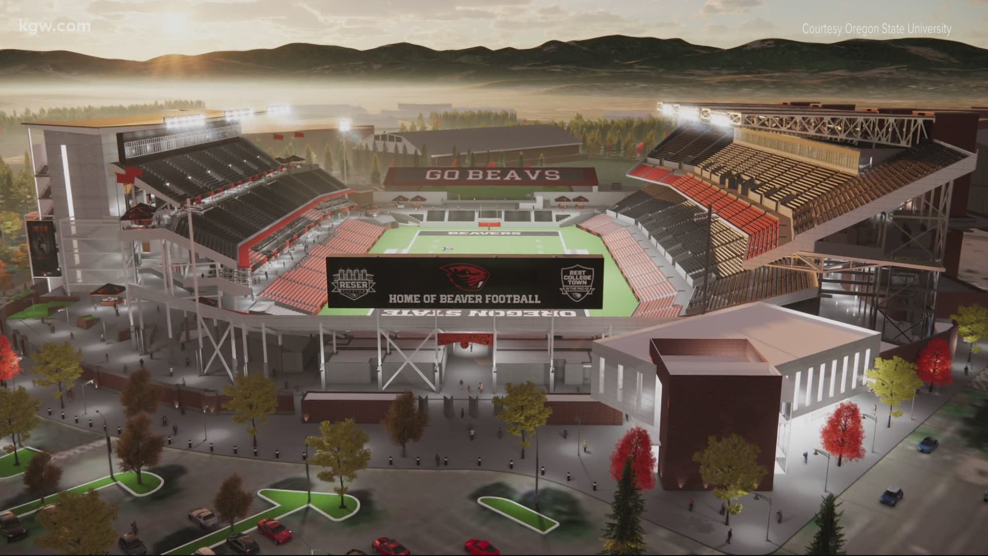 Oregon State University is giving Reser Stadium a makeover. Morgan Romero has the details.