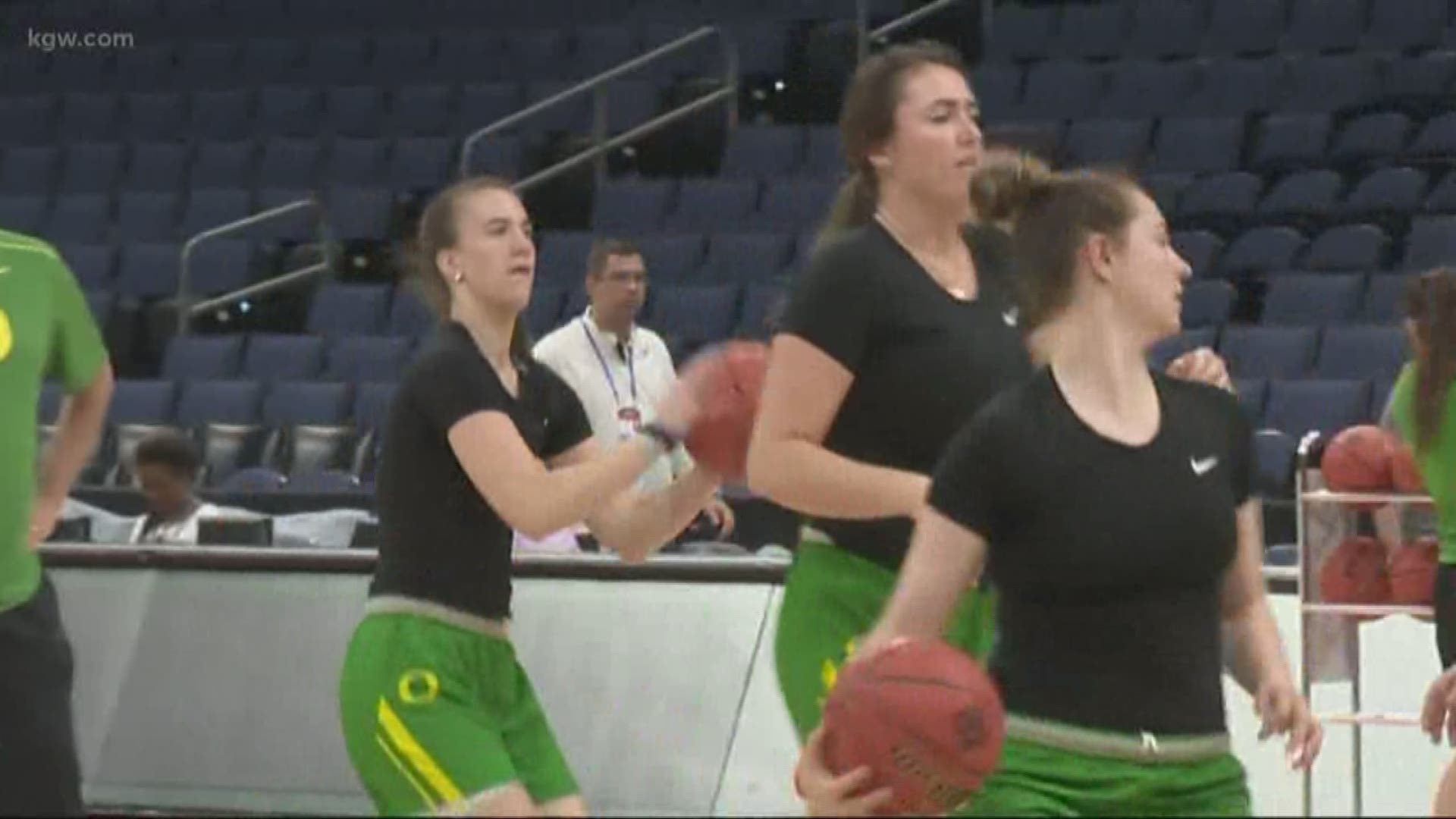 At some point, a basketball program finally reaches the top to win a championship and one analyst tells KGW sports reporter Orlando Sanchez says it may very well be the Ducks' turn.