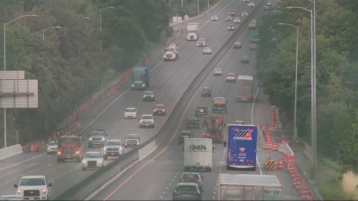 I 5 closure in Portland reopens after weekend closure kgw