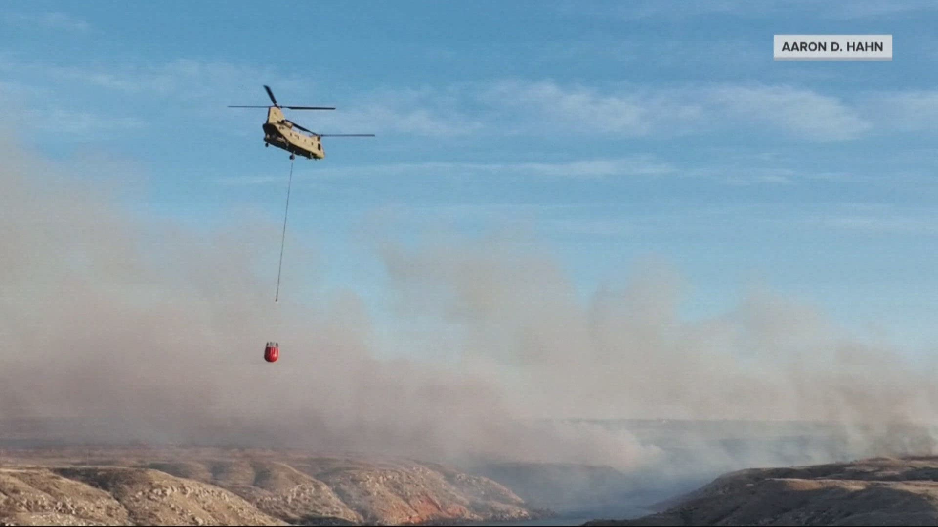 A strike team from the Oregon Department of Forestry has deployed to help fight the wildfires in Amarillo, Texas.